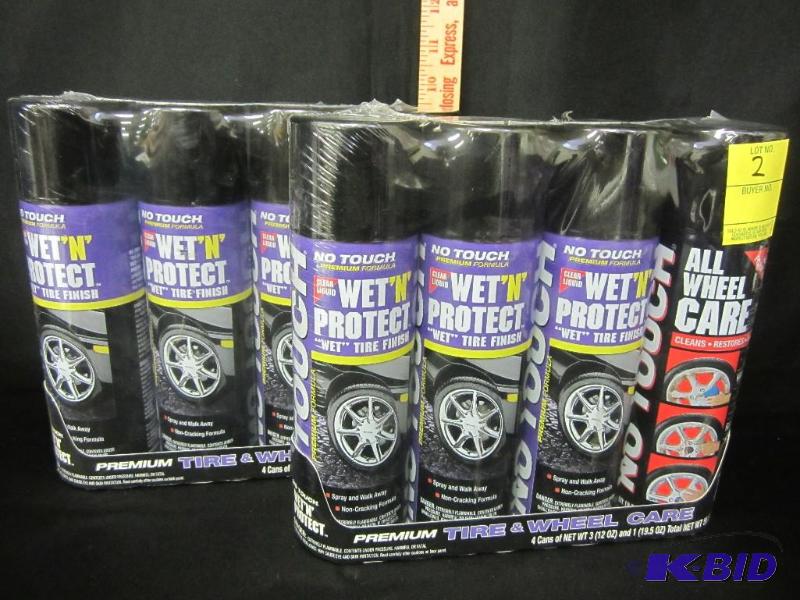 lot 2 image: No Touch Wet N Protect Wheel Care