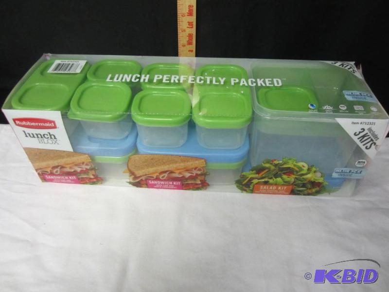 lot 21 image: Rubbermaid Lunch  Blox