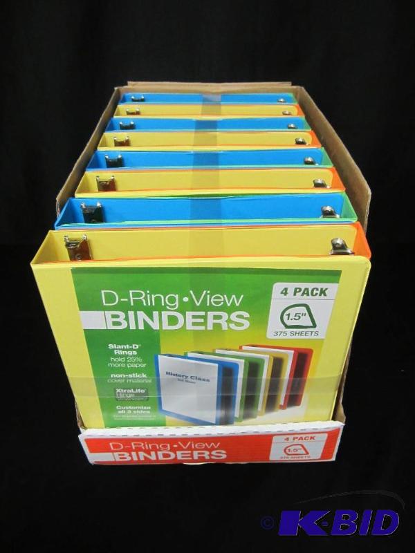 lot 43 image: D Ring View Binders