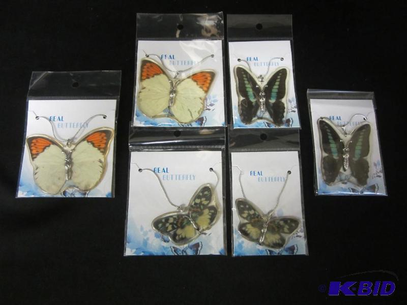 lot 66 image: Butterfly Necklaces