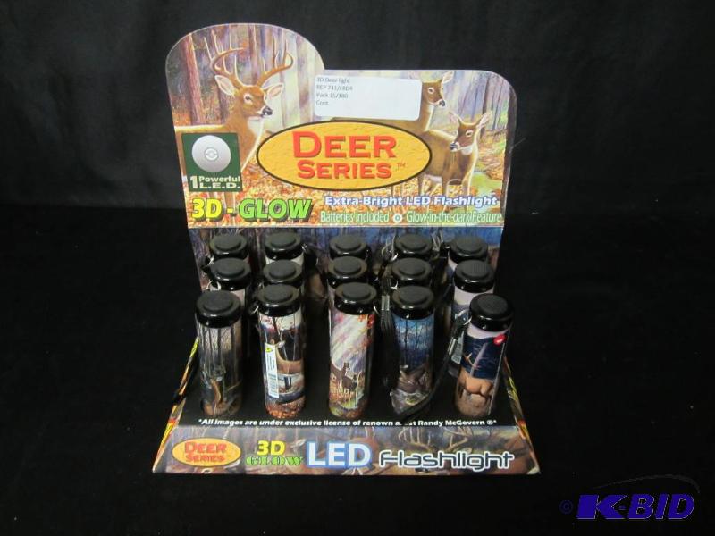 lot 76 image: Deer Series LED Flashlights