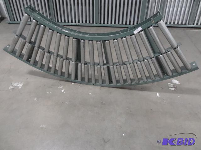 lot 114 image: 90 Degree Corner Roller Section 80 X 26...