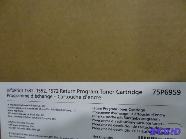 lot 155 image: Ricoh Info print Cartridge 1532, 1552, 1572. ...
