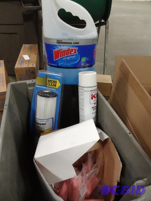 lot 160 image: Hoover Hepa Filter. Kilz in a Spray Can. 34 ...