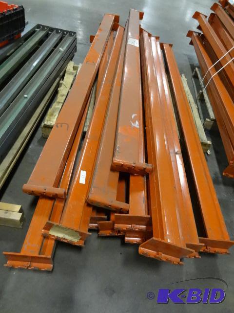lot 17 image: 13 Pallet Rack Beams. 96 X 4 12...
