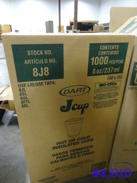 lot 173 image: Dart J Cup. Coffee Cups Approx 900...