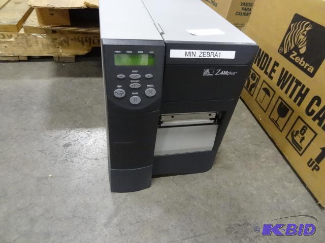 lot 177 image: Zebra 24m Plus Label Printer...