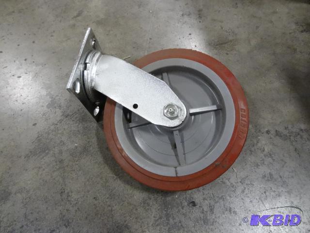 lot 179 image: 4 Caster Wheels 8"...