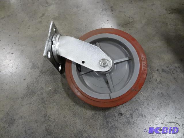 lot 182 image: 4 Caster Wheels 8"...