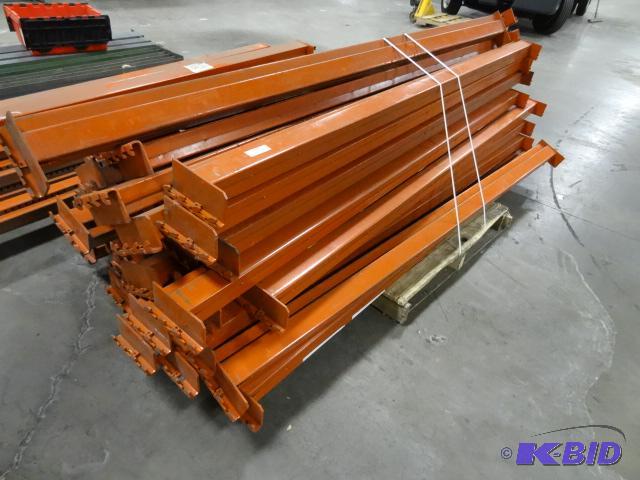 lot 19 image: 10 Pallet Rack Beams. 96 X 4 12...