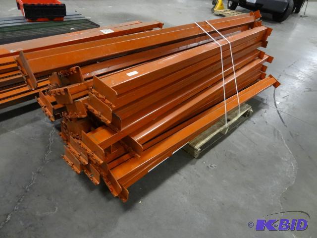 lot 20 image: 10 Pallet Rack Beams. 96 X 4 12...
