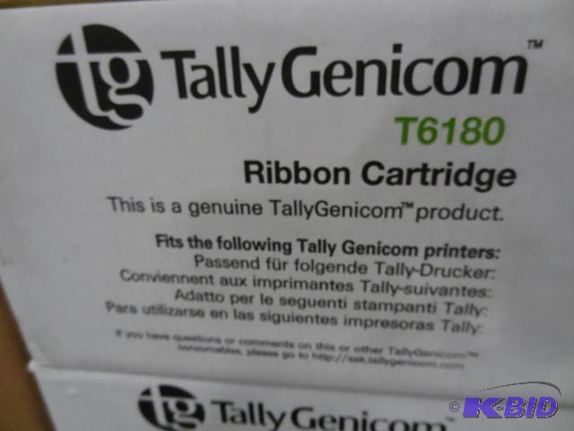 lot 211 image: Tally Genicom T6180 Ribbon Cartridge. Qty 4...