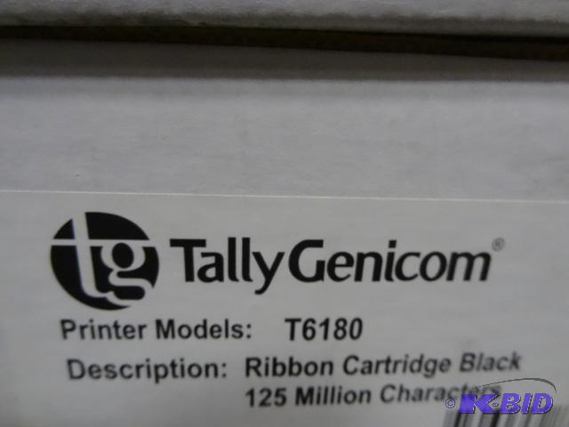 lot 213 image: Tally Genicom T6180 Ribbon Cartridge. Qty 4...