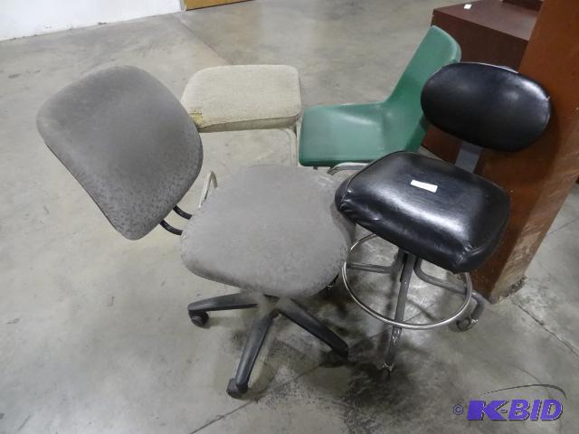 lot 252 image: Misc Chairs...