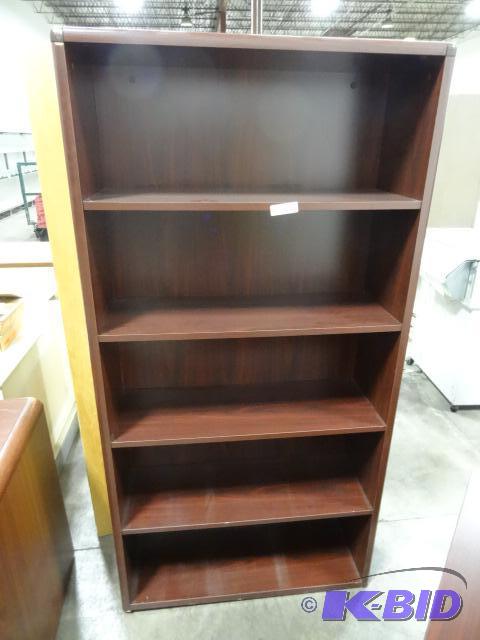 lot 256 image: Laminate Book Case 36 X 13 X 71...