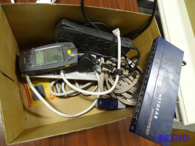 lot 258 image: Outlet Strips. Net Gear Pro Safe 16 Port 101...