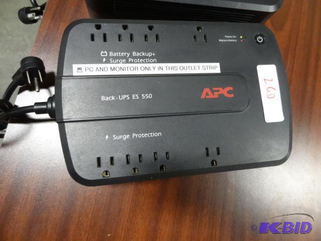 lot 260 image: APC Back Up 550...