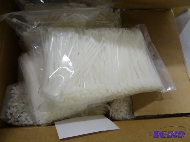 lot 263 image: Box of 5" Zip Ties...