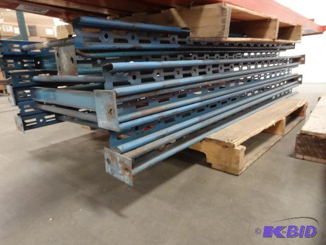 lot 6 image: 6 Pallet Rack Uprights. 36 X 72...