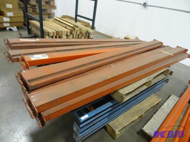 lot 7 image: 8 Pallet Rack Beams. 96 X 6...