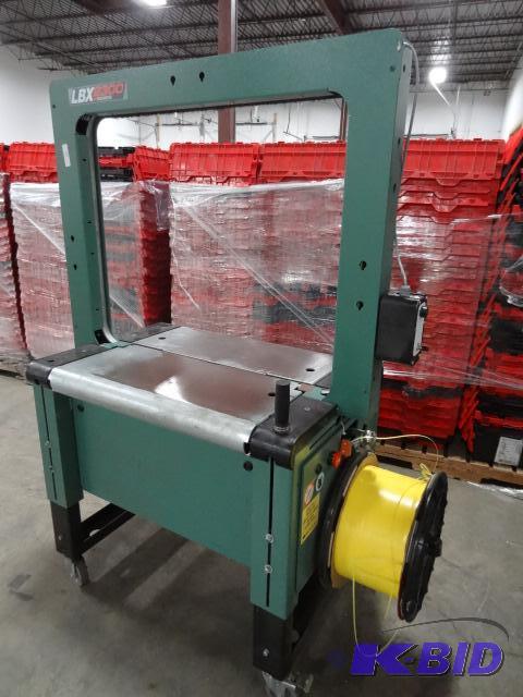 lot 97 image: Signode LBX 2300 Bander. 120 Volt. Semi Autom...