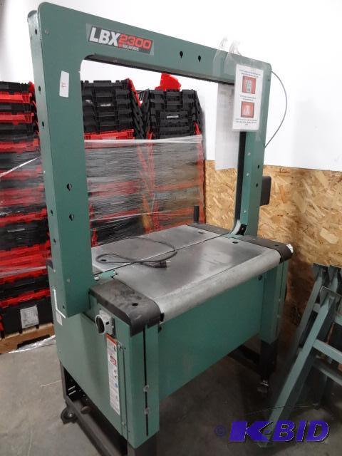 lot 98 image: Signode LBX 2300 Bander. 120 Volt. Semi Autom...