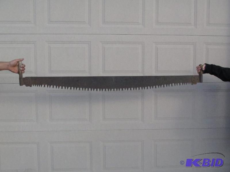 Vintage, Antique, Cross-Cut 2-Person Saw