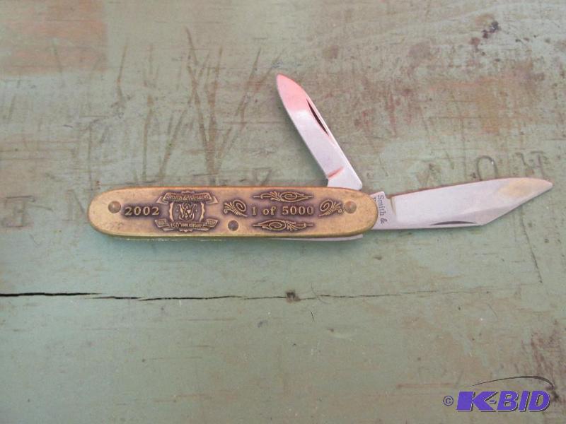 SMITH AND WESSON - Double Blade Pocket Knife - 150th Anniversary