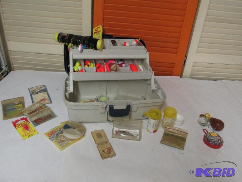 Plano Tackle Box with a Nice Selection of Tackle.