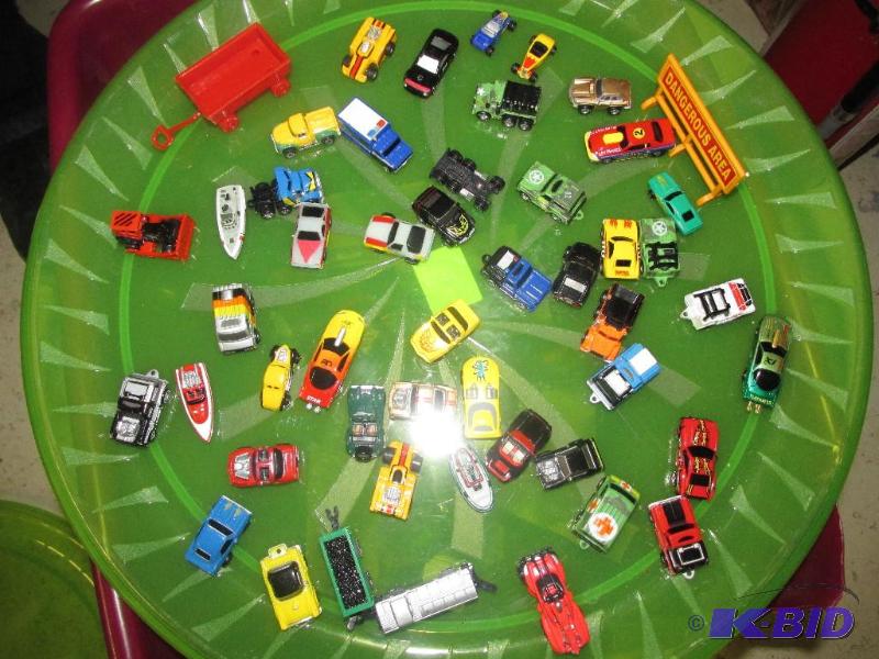 Huge Lot of Mini Cars, Trucks and More