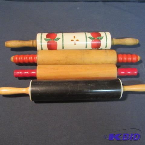 Ceramic, Vintage Rolling Pins