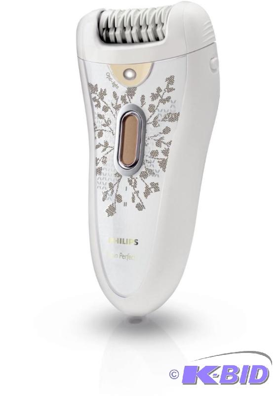 Philips HP6576 Satin Perfect Deluxe Epilator, WhiteChampagne