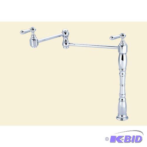 Pioneer Faucets 2AM700-SS Deck-mounted Potfiller, Stainless Steel