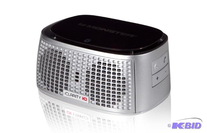Monster iClarityHD Bluetooth Wireless Speaker (Silver) (Discontinued by Manufacturer)