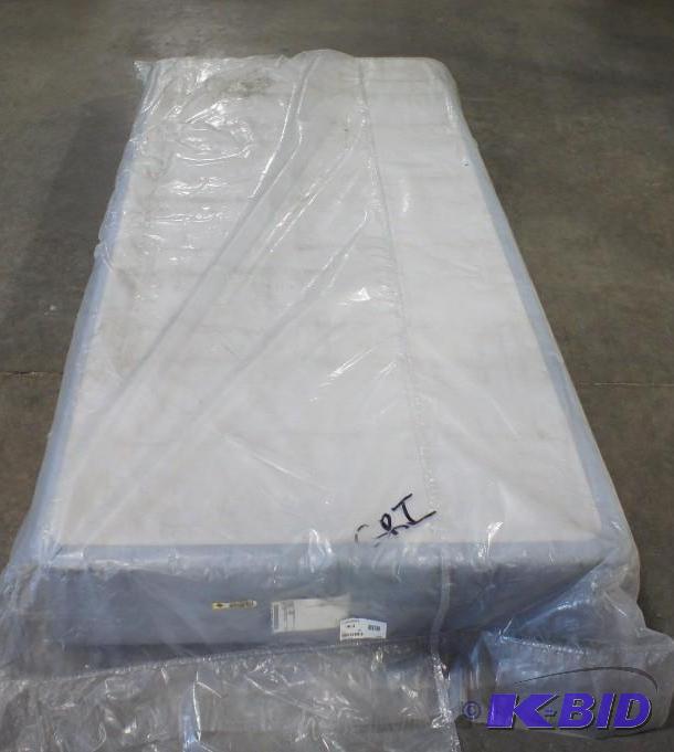Serta Twin Box Spring. MSRP $159. Dirt on pla...
