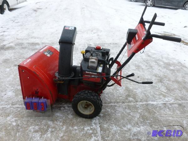 Yard machine snow blower 2024 10 hp 24 inch