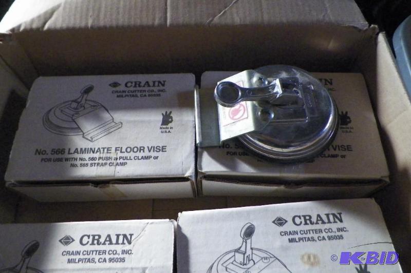 lot 27 image: Crain 566 Laminate Floor Vise