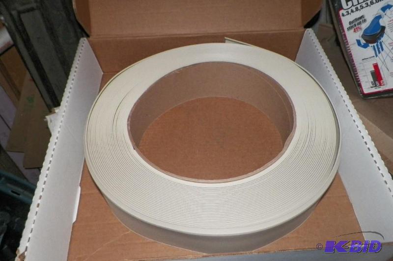 lot 33 image: Almond 4 inch Vinyl Cove base