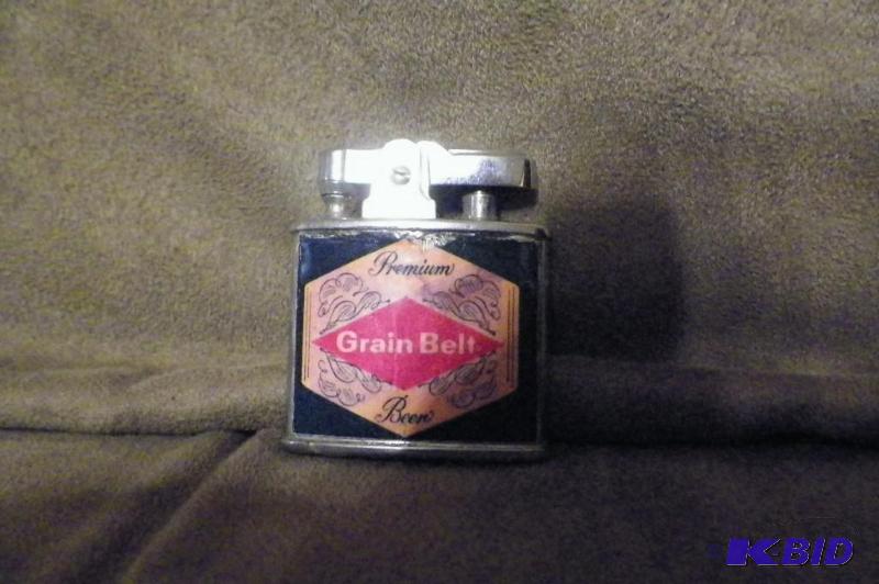 lot 68 image: Vintage Grain Belt Lighter