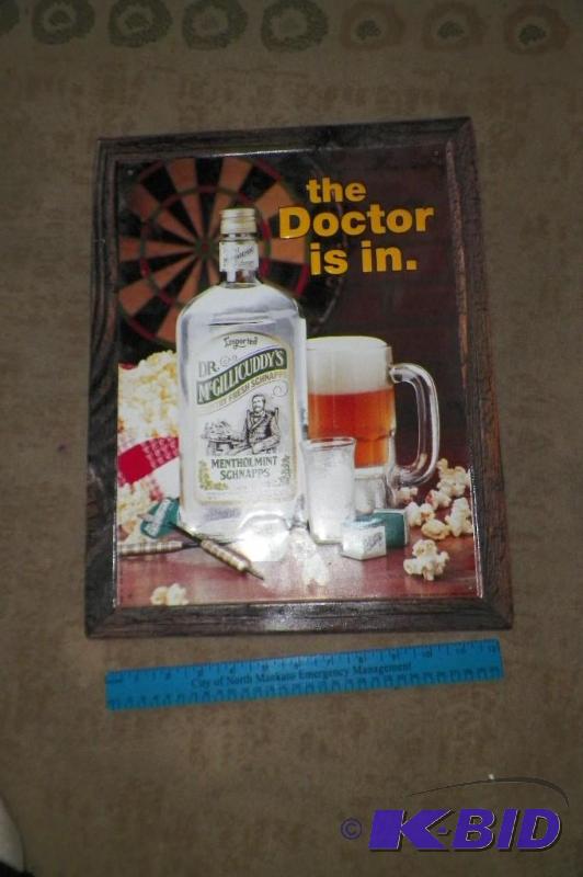 lot 8 image: McGillicuties Tin Sign