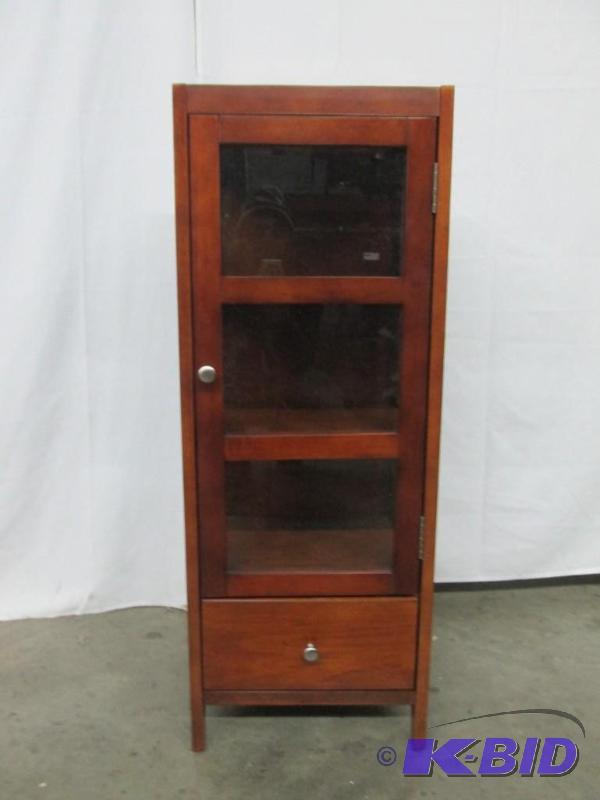 Curio Storage Cabinet - Cherry