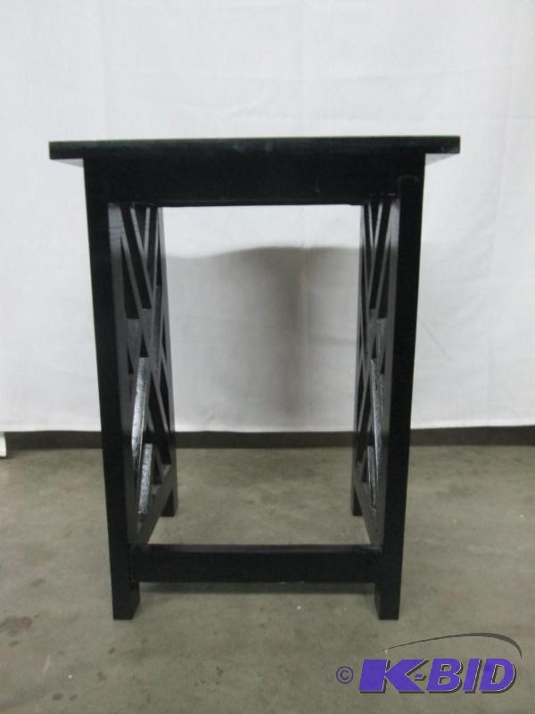 Black End Table