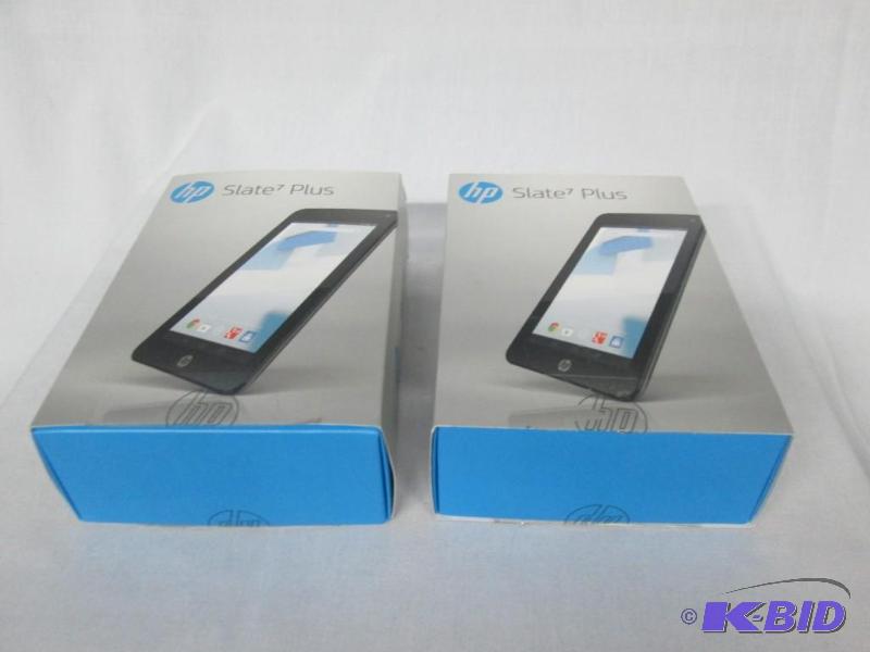 (2) - HP Slate 7 Plus 7 8GB Android Tablet