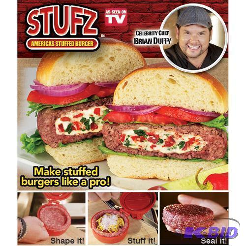 lot 106 image: As Seen On TV StufZ Burger Maker