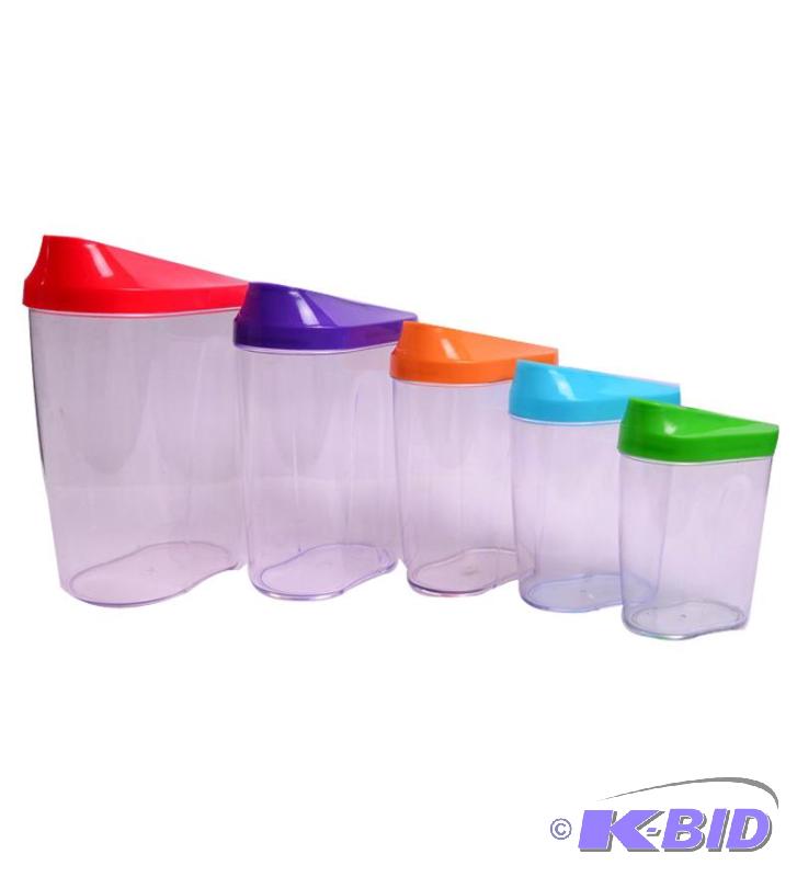 lot 128 image: 10 Piece Store & Pour Containers