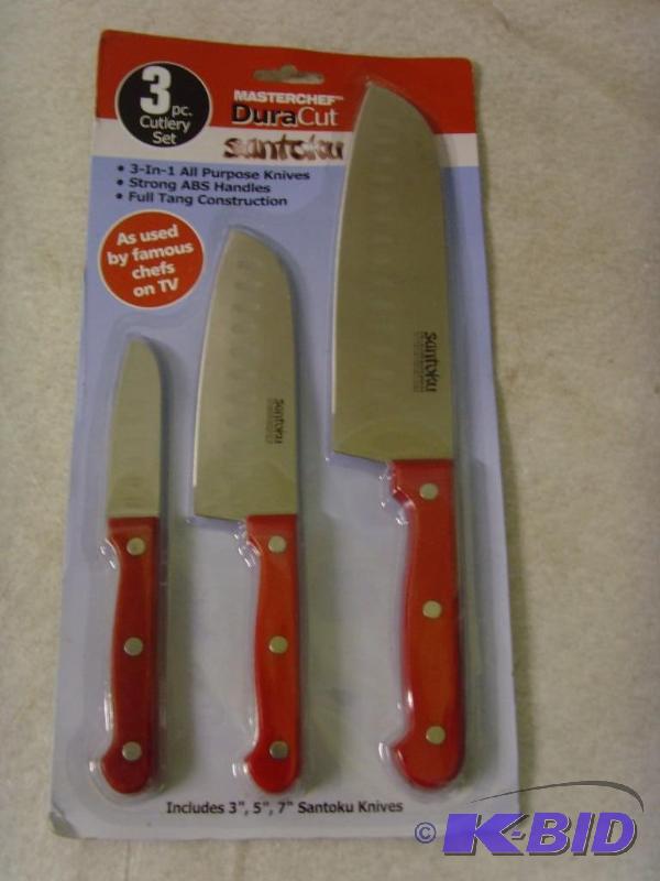 lot 22 image: Master Chef Dura Cut Knife Set