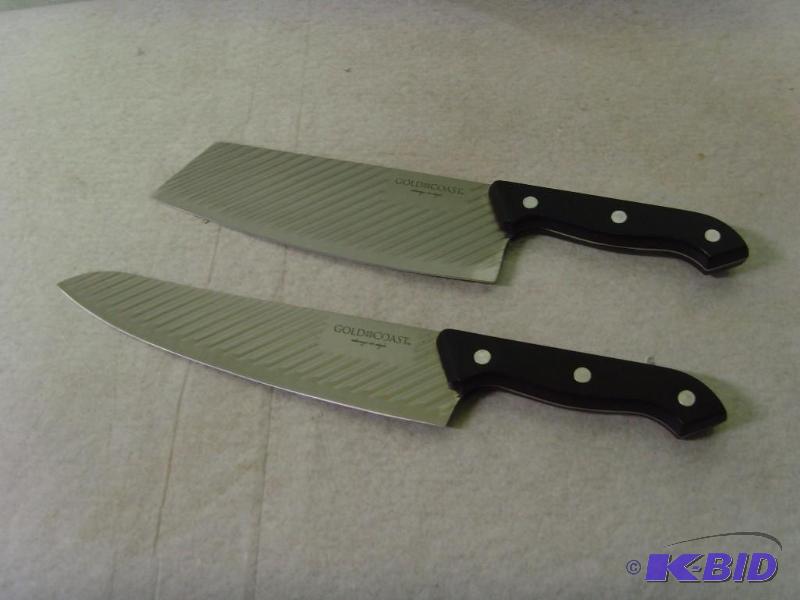 lot 26 image: Stainless Steel Chef Knives