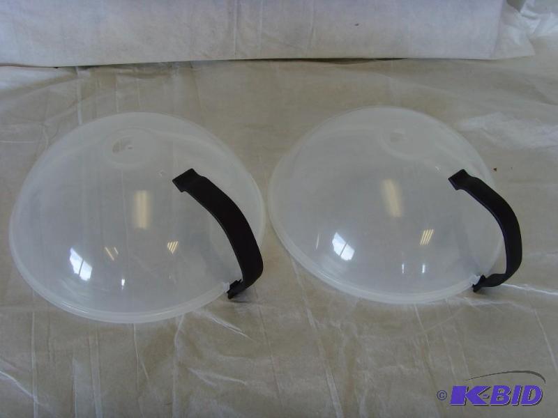 lot 48 image: Microwave Cooking Lids with Handles