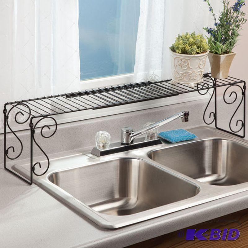 lot 68 image: Expandable Over the Sink Shelf