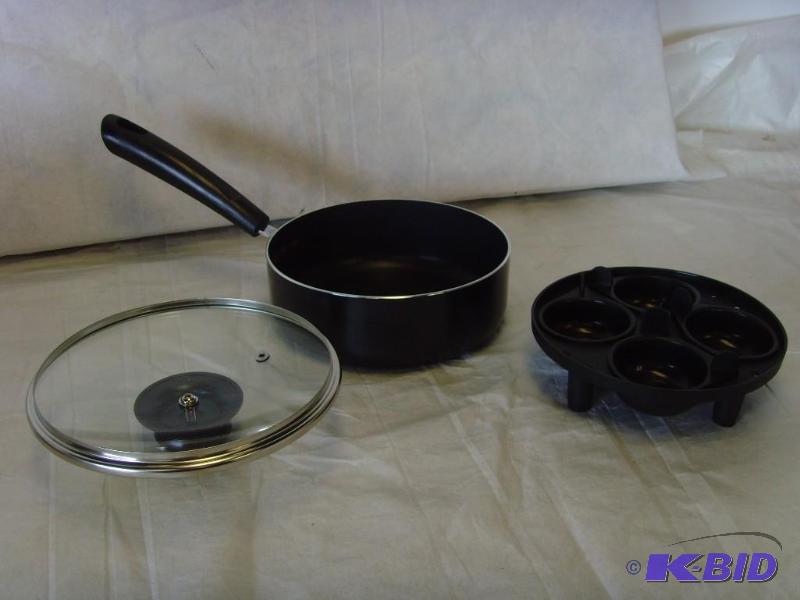 lot 80 image: Kitchenrite 4Cup Egg CookerPoacher